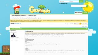 Story Sign-Up - Growtopia