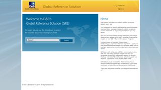 Global Reference Solution - Dun & Bradstreet