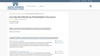 Grundy Worldwide by Philadelphia Insurance - Agent / Broker ...