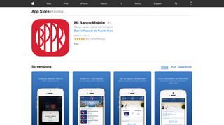 Mi Banco Mobile on the App Store - iTunes - Apple