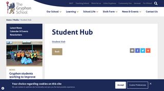 Student Hub - The Gryphon School: Sherborne