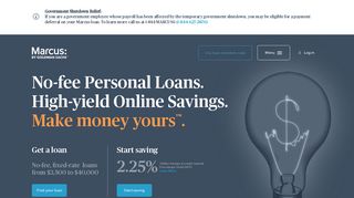 Personal Loans, High-Yield Savings & CDs | Marcus by Goldman ...