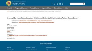 General Services Administration (GSA) AutoChoice Vehicle Ordering ...