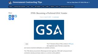 How to Register in GSA's IT Solution Shops (ITSS)?