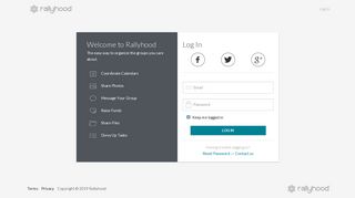 Log In - Rallyhood