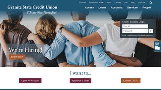 Granite State Credit Union: Home
