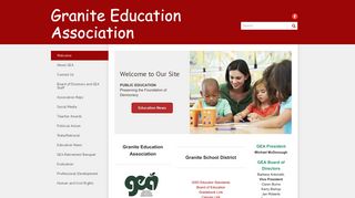 Granite Education Association - Welcome