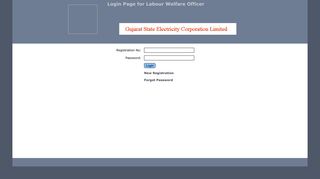 Login Page - gsecl