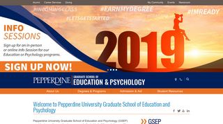 Graduate School of Education & Psychology | GSEP | Pepperdine ...