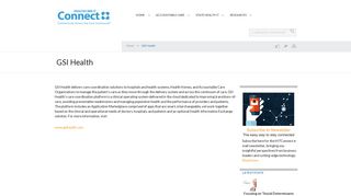 GSI Health - Healthcare IT ConnectHealthcare IT Connect