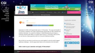 GSK Apprenticeships - NGTU