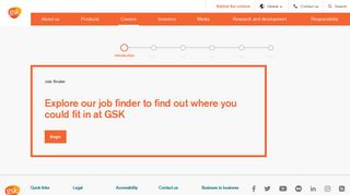 Job finder | GSK