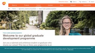 Finance - Future Leaders graduate programme - GSK