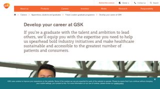 Develop your career at GSK | GSK