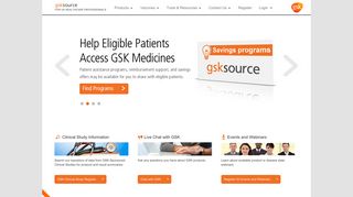 GSK Source - Home Page