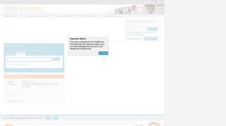 GSK Source - One-stop portal for physicians to find product ...