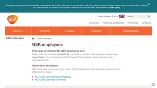 GSK employees | GSK UK