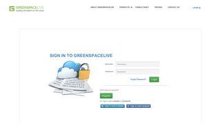 Log in To GreenspaceLive