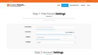 Create a Forum - Free Forum Sign Up 100% free to Use Forum ...