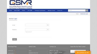 Member login - GSMR | Maintenance & Reliability Excellence