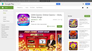GSN Casino: Online Casino – Slots, Poker, Bingo - Apps on Google Play