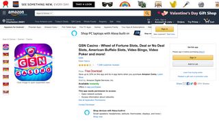 Amazon.com: GSN Casino – Wheel of Fortune Slots, Deal or No ...