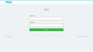 GSO » Log In