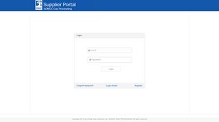 Log in - GASCO Supplier Portal