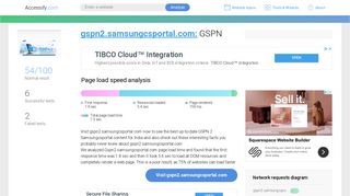Access gspn2.samsungcsportal.com. GSPN