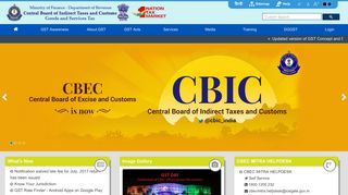 Welcome to CBIC GST Portal!