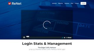 Login Stats & Management - ReNet