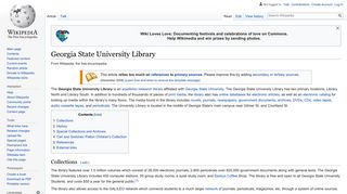Georgia State University Library - Wikipedia