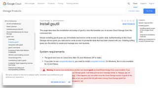 Install gsutil | Cloud Storage | Google Cloud