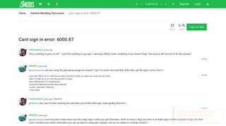 Cant sign in error: 6000.87 | GTA5-Mods.com Forums