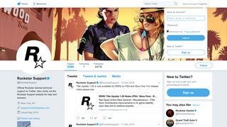 Rockstar Support (@RockstarSupport) | Twitter