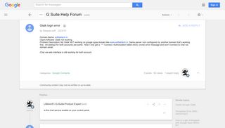 Gtalk login error - Google Product Forums