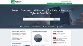 GTAR Commercial: Texas Commercial Real Estate powered by Catylist