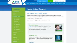 GTE Virtual Services - GTE Financial