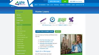 GTE Home Loan Info | GTE Home Mortgage Info | GTE Financial