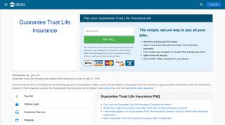 Guarantee Trust Life Insurance: Login, Bill Pay, Customer Service and ...