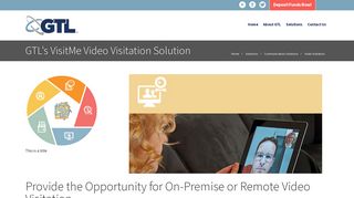 GTL's VisitMe Video Visitation Solution | GTL