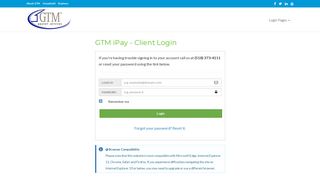GTM iPay - Client Login | GTM Payroll Services Inc.