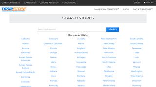 Search TeamStore - GTM Sportswear - Teamstore homepage