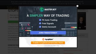 Free GTOptions Demo Account - Trade For Free
