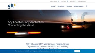 GTT Communications | Tier 1 IP Network | Communication Services