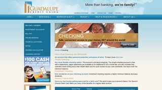Checking | Guadalupe Credit Union