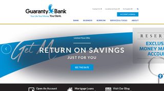 Guaranty Bank | Springfield, MO - Nixa, MO - Joplin, MO - Carthage, MO