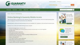 Online Banking :: Guaranty Bank & Trust Co.