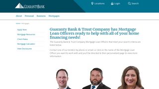 Guaranty Bank & Trust | Mortgage Solutions