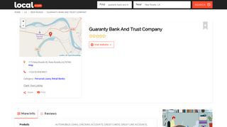 New Roads, LA guaranty bank and trust company | Find guaranty ...